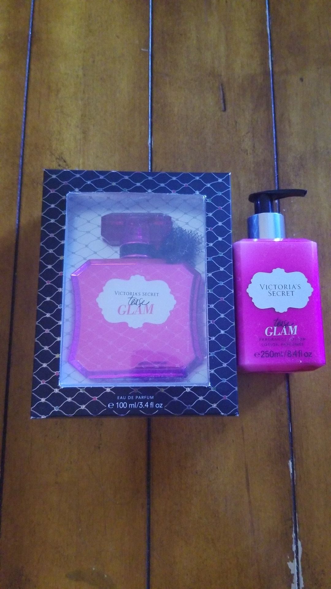 New Victoria's Secret Tease Glam fragrance perfume beauty lot & lotion set Valentine's day gift birthday