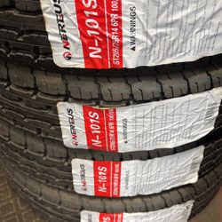 ST 205/75/14 Trailer Tires 