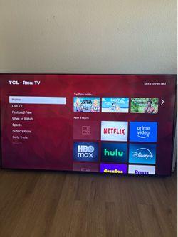 75 inch Roku Tv TCL