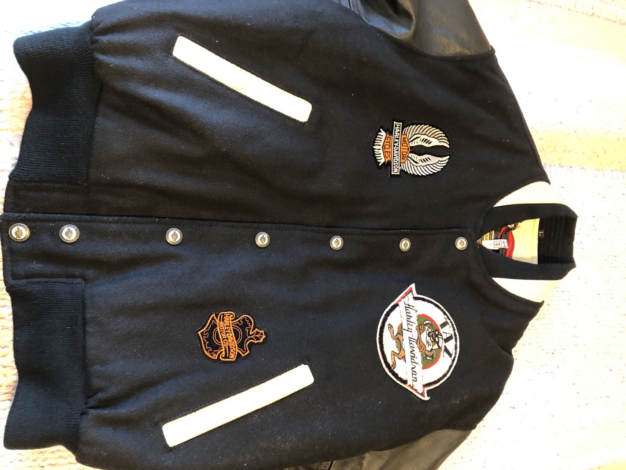 Harley Jersey Jacket From Warner Brothers