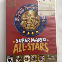 Wii Game Súper Mario All Star $15.00