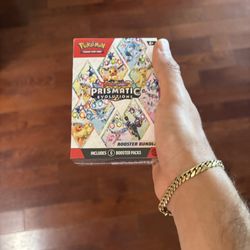 Prismatic evolutions booster bundle pack