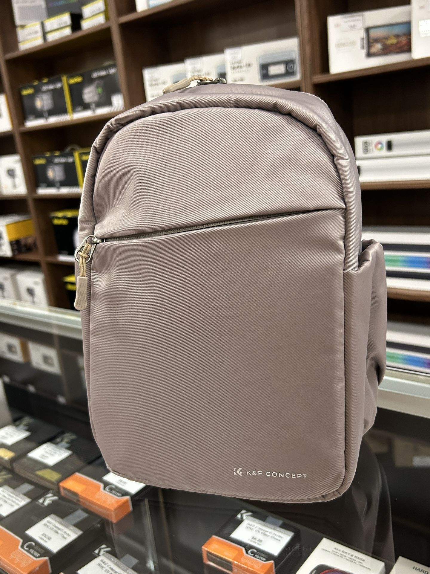 K&F Concept Camera Crossbody Shoulder Backpack KF13.171V1 5L Deep Pink