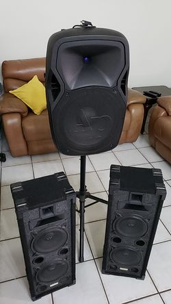 Power amplifier speaker / USB/Blue tooth.RCA imputs mic input