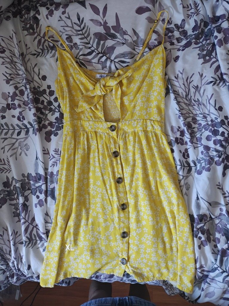 Yellow Summer Dress