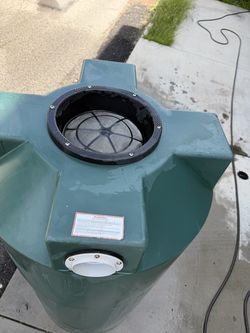 Top of the line 150 gallon rain-barrels