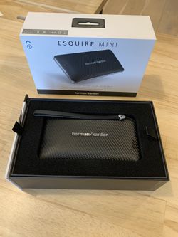 Sleek Portable Speaker - Brand New