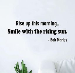 PRE MADE Wall Decal Home Decor Bob Marley