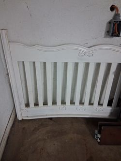 Used Crib Matress Included