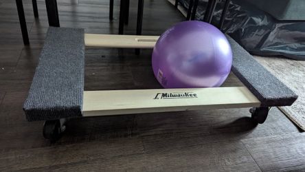 Milwaukee Furniture Dolly – 360° Swivel Wheels, Like New
