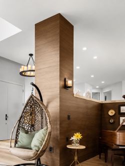 Designer Modern Candle Wall Sconce – Luxury Bronze Finish