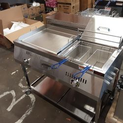 2 En 1 Plancha Y Freidora 