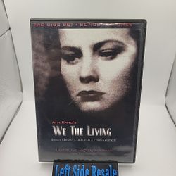 Ayn Rand's We the Living (2 DVD Set) Ultra Rare 1(contact info removed) English Subs Ayn Rand!