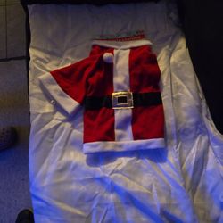 Dog Christmas  Custume 