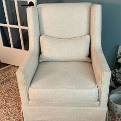 Swivel Cream Chair