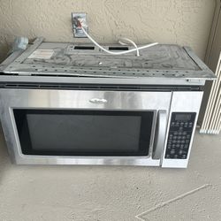 Stainless Steel Microwave With Bracket