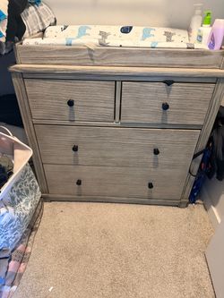 Changing Table & Crib