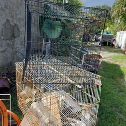 2 bird cages $15 each