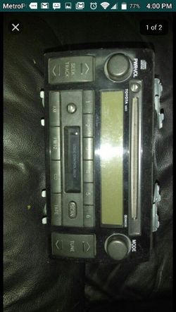 Toyota Camry radio
