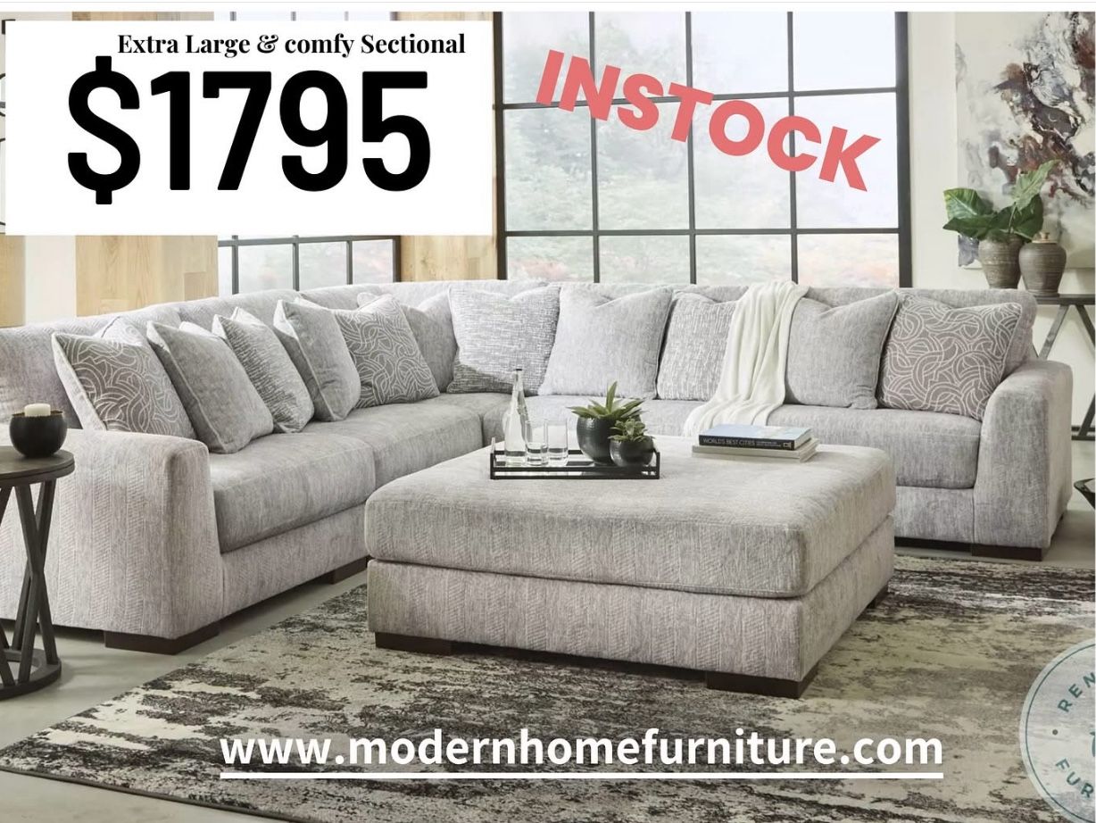 Sectional Instock