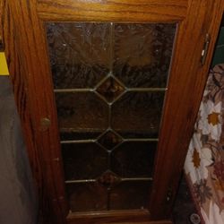 Vintage OAK SLOT MACHINE STAND