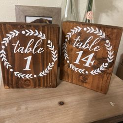 Table Numbers 