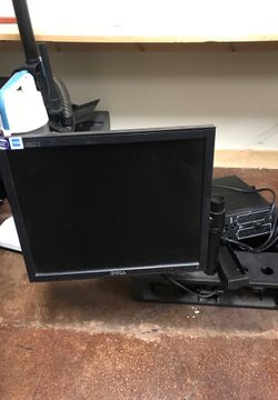 Dell pos casing with monitor and cash box