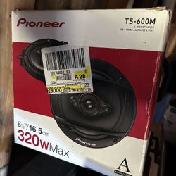 Pioneer 6” Door speakers
