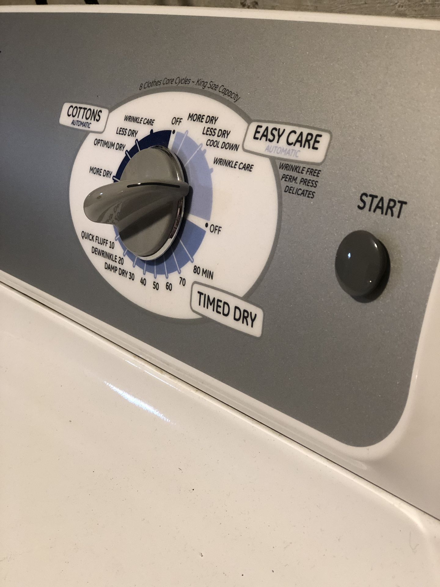 Kenmore Washer & GE gas dryer