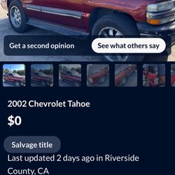 2002 4.8 Tahoe ( For Sale / Parts ) Selling Complete 