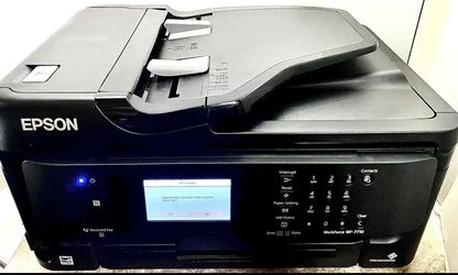 Epson WorkForce WF-7710 Wireless Wide-format Color Inkjet Printer with Copy, Scan, Fax