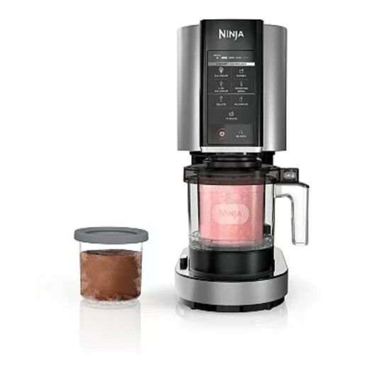 Ninja CREAMi Ice Cream, Gelato & Sorbet Maker W/ 4 Extra Cups