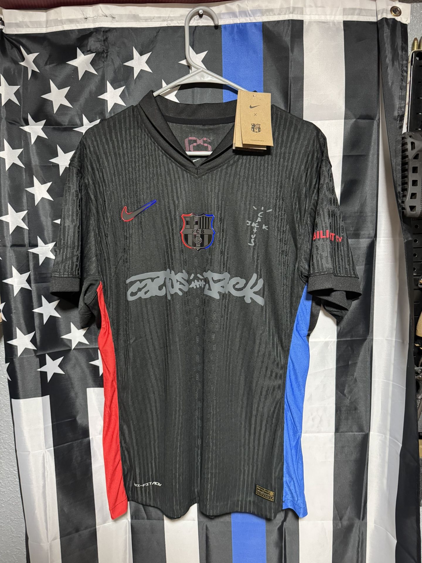 Travis x FC Barcelona Nike Jersey 