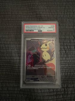 PSA 10 Team Rocket's Mimikyu Illustration Rare #238