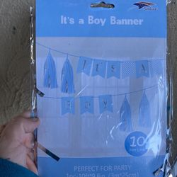 It’s A  Boy  Banner