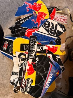 1999 Yamaha Yz125 Red Bull Graphics Kit