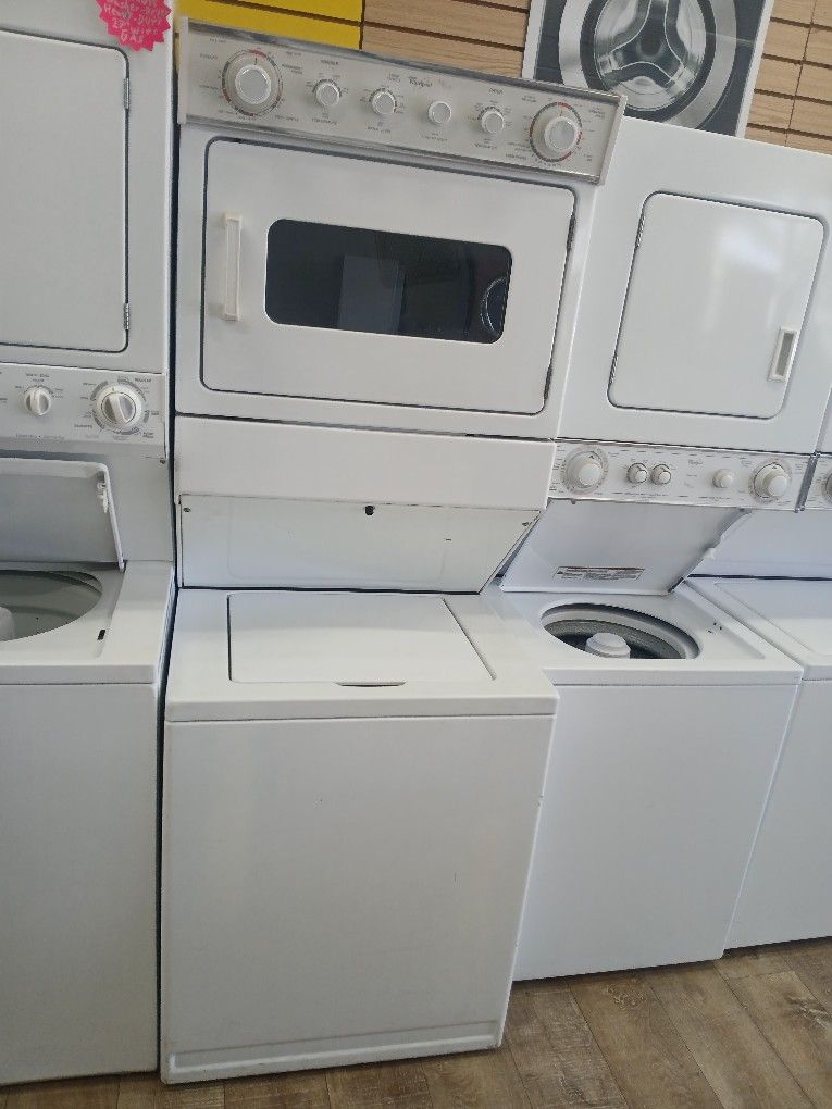 Whirlpool Stackable 220v Electric Washer And Dryer Heavy Super Super Large Capacity In Excellent Condition