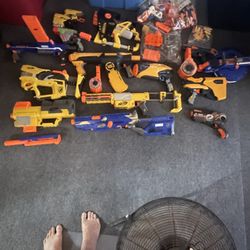 Nerf Soft Shooters and other Assorted Brands