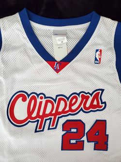 ANDRE MILLER Los Angeles Clippers #24 NBA Stitched White Reebok Jersey Size Adult 56 NWT