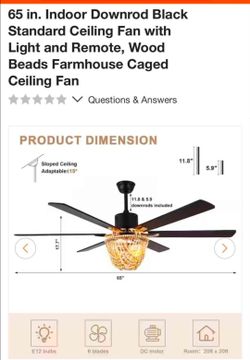 New in box CEILING FAN (PRICE ITS FIRM)