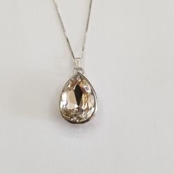 Necklace On 18inch Sterling Silver Chain