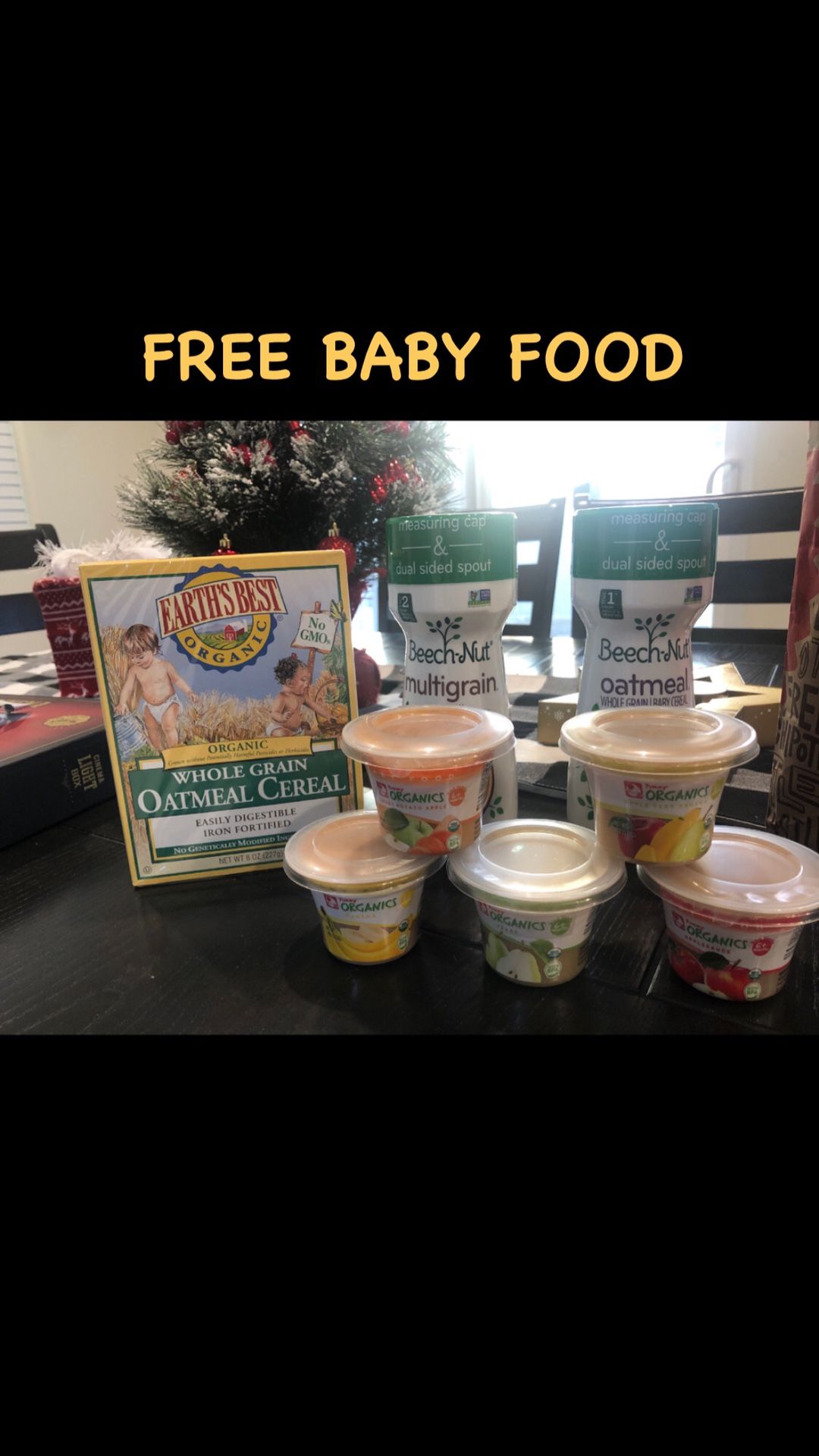 FREE BABY FOOD