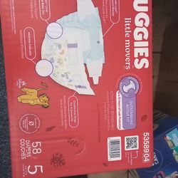 Huggies size 5 Half Price 