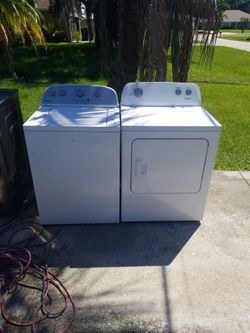 Super Super Nice Whirlpool Washer and Dryer Set