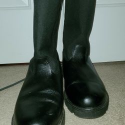 rocky wellington boots 14 extra wide work boots nonsteel toe construction 