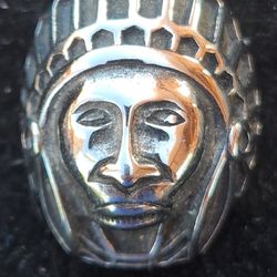 Native Chief Ring