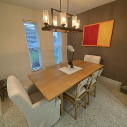 Solid Wood Dining Table