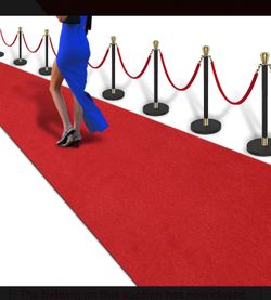 Red decor carpet