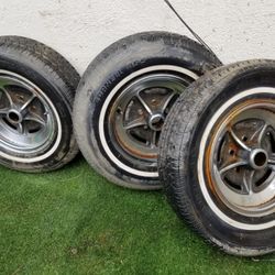 3 15inch Rims $300