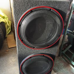Excelon two 12” Subwoofer speaks